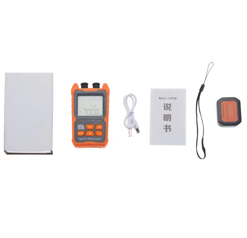 Ftth Fiber Optic Multi Power Meter Nk200 Optical Mini Power Meter Toolkit Opm Power Meter 