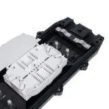96 Core FTTX Fiber Optic Splice Closure 2-In/2-Out Joint Enclosure Optical Equipment