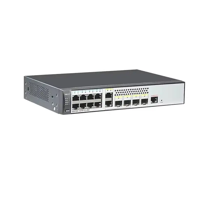 S5720-12TP-PWR-LI-AC 98010570 8*10/100/1000BASE-T 2*1000BASE-X ports enterprise switch