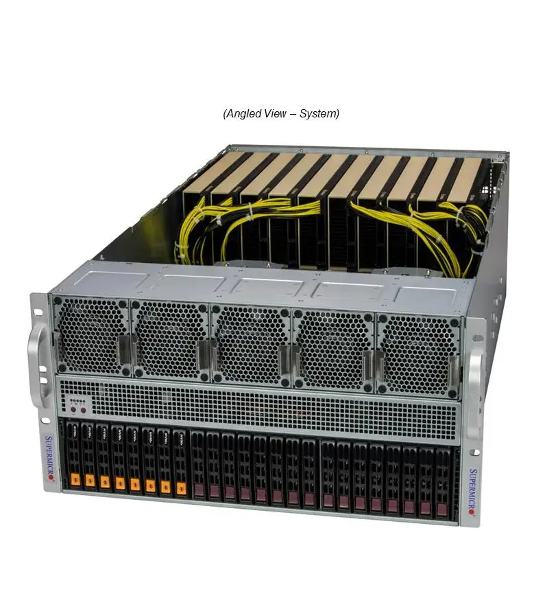 GPU SuperServer SYS-521GE-RT Dual Socket E (LGA-4677) 4th Gen Xeon Scalable CPU X13DEG-OA Motherboard 5U Rackmount Server-boxintelecom