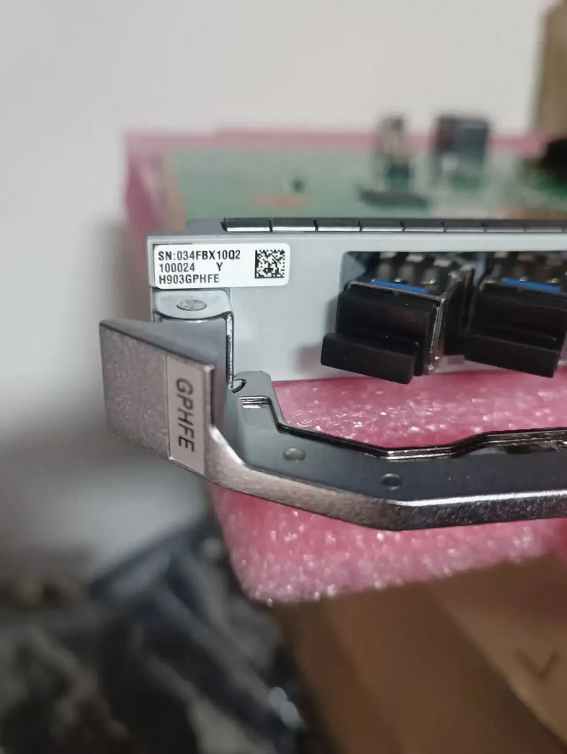 Best-Selling H903 GPHFE Advanced GPON OLT Interface Board with 16-Port C++ 16 Fiber Optic Network Class C++ Board GPHFE-boxintelecom