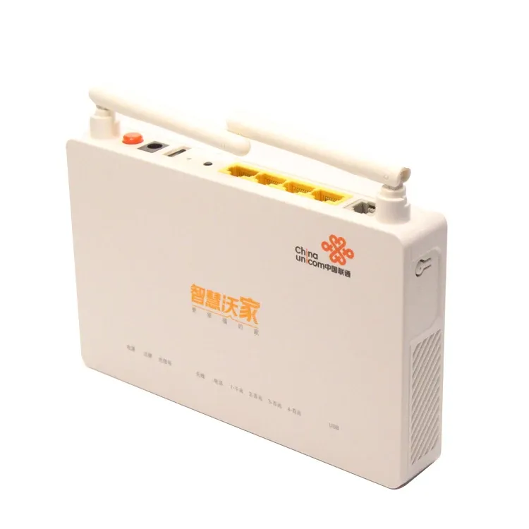 ZTE F677 Brand New External Antenna ONT Hot Sale White 1GE+3FE+1TEL+1USB 2.4GWiFi GPON XPON F677 ONU-boxintelecom