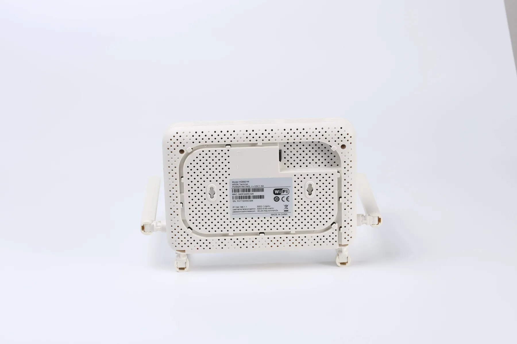 HG6821M ONU ONT with EPON FTTH Optical Fiber Modem 4GE+2USB+1POTS+ WIFI-boxintelecom