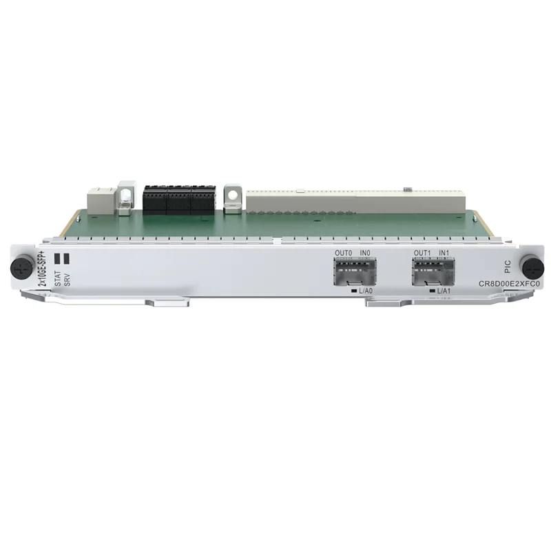 CR8D00E2XFC0 CR8D00E2XFC1 03033JUD 03034QXW 2-port 10GESFP+/GESFP Physical Interface CardPIC for Ne8000-boxintelecom