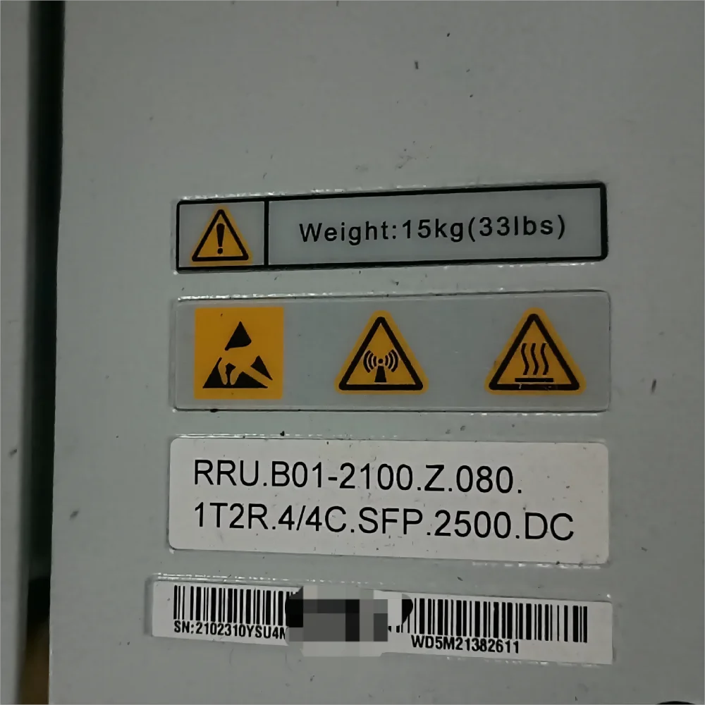 Distributed Base Station Remote Unit RRU3826 2100MHz 02310YSU 02310XFC 02310KKQ