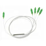 1*4 PLC Single Mode SM Mini Type Fiber Optic Equipment Splitter with SC/APC Connector High