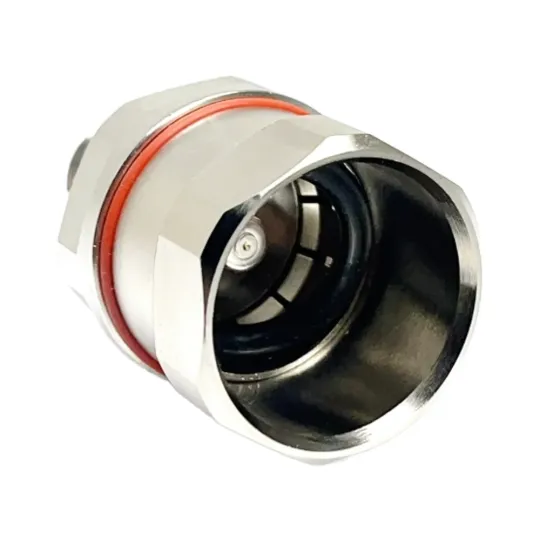 Voton N Male Brass Nickel Socket Connector Clamp 7/8'' Feeder Cable RF Coaxial Wireless In