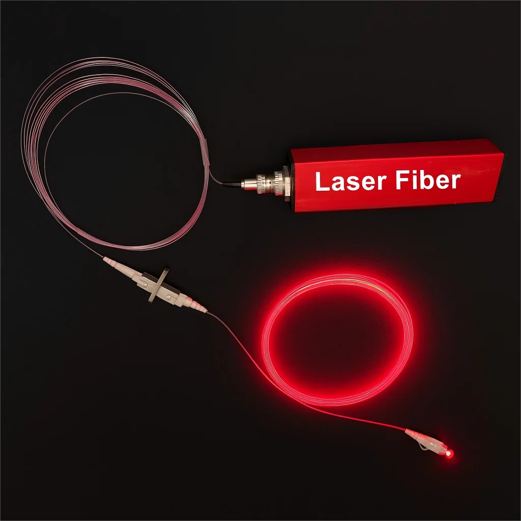 High Power Large Core Energy Optical Fiber Patch Cord 105/200/400/600/800/1000um Laser