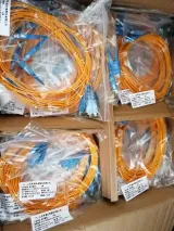 Indoor HSYV-6 4x2x0.57 Trunk Fiber Optic Jumper Cord POE Jumper Fiber Compatible with GPRS