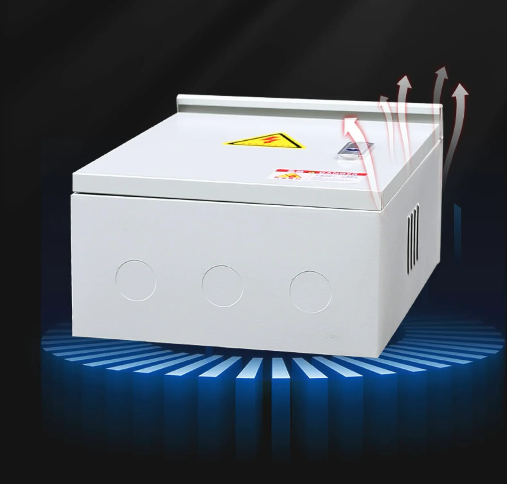 Factory Custom IP55 Enclosures 2.0mm Thick Stainless Steel and Aluminum Waterproof Distribution Box Made of Cold-Rolled Steel-boxintelecom