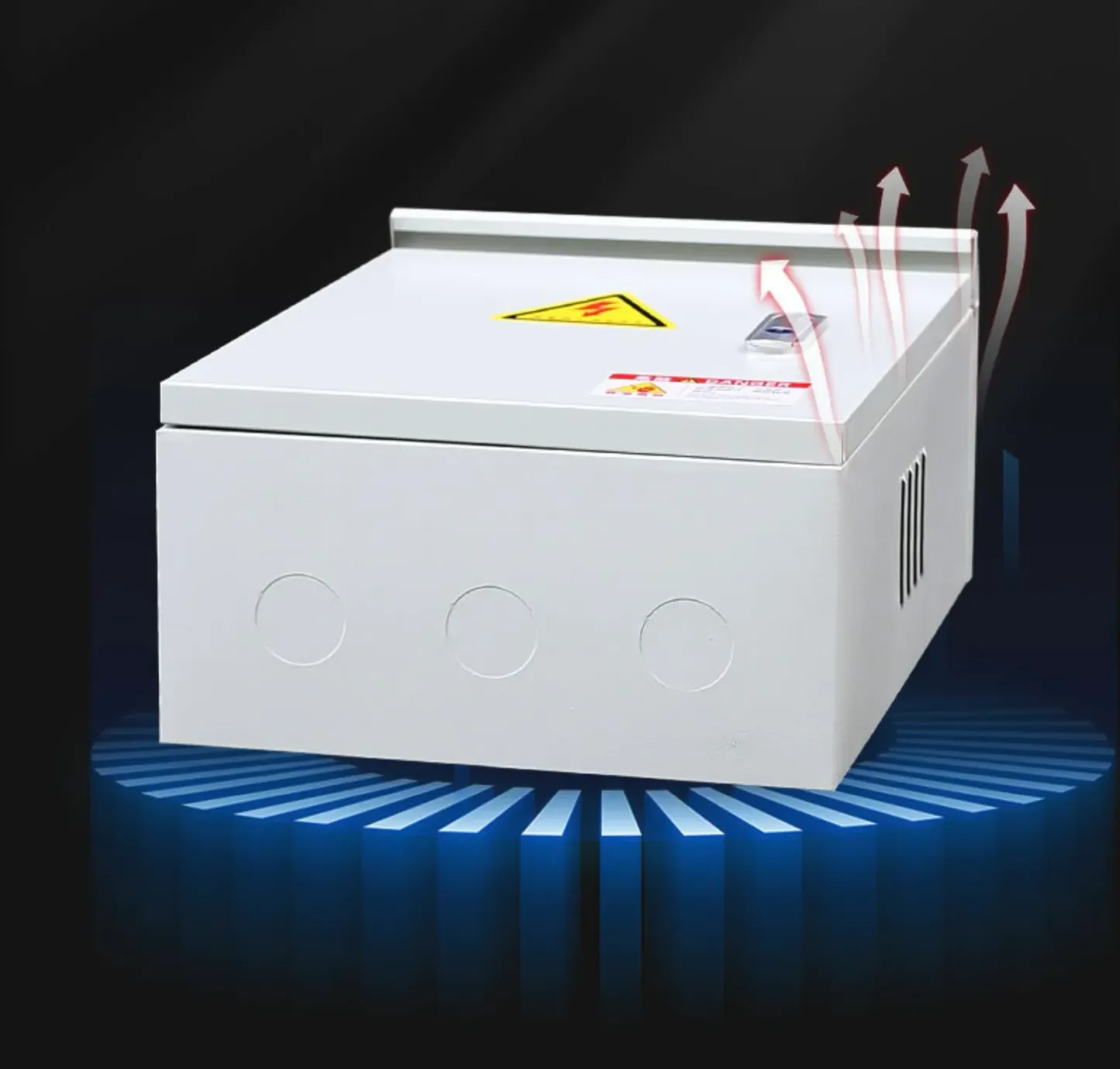 Factory Custom IP55 Enclosures 2.0mm Thick Stainless Steel and Aluminum Waterproof Distribution Box Made of Cold-Rolled Steel-boxintelecom