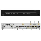 Netengine AR651W-X4 02351RHE 2*GE Combo WAN, 4*GE LAN industrial wifi access router