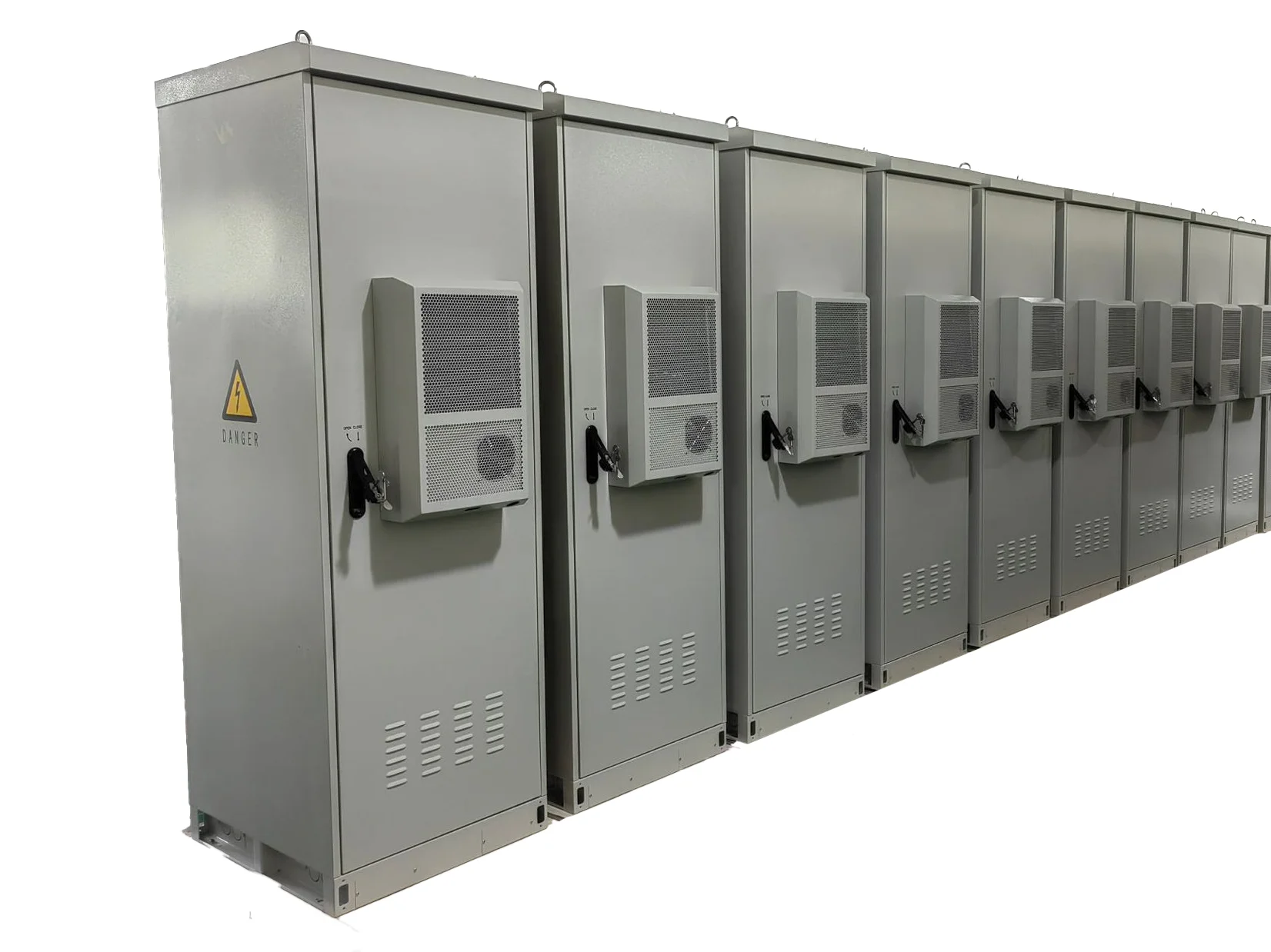 Integrated IP55 Waterproof Outdoor Rack Electronic Equipment Instrument Enclosures Communication Base Station Enclosure-boxintelecom