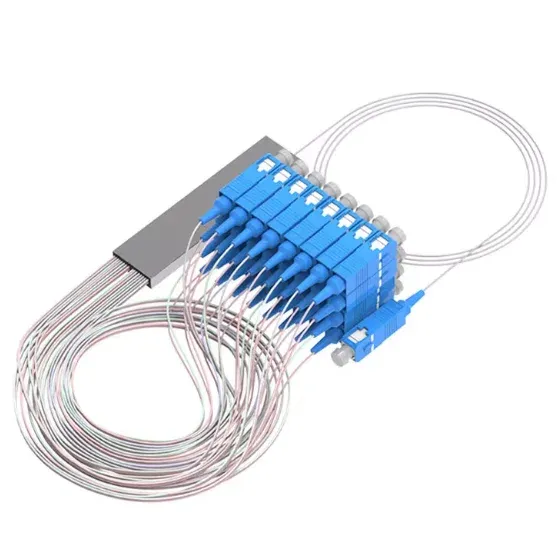 1x2 1x4 1x8 1x16 SC UPC Mini PLC Optic Beam Splitter Single Mode with SC UPC Connector