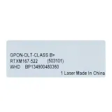 High Power GPON-OLT-Class-B+ SFP Module 2.488Gbps Downstream 20km Transmission 1:32 Splitt