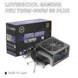 LOVINGCOOL Gaming PC Desktop Power Supplies 801W-900W High Quality PSU 80 PLUS Bronze Meda