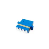4 Cores LC UPC Fiber Optic Adapter Single Mode Durable Duplex Adapter Four Fiber Optic Equ