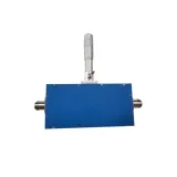 Low VSWR 10w RF Coaxial 2-18GHz Continuously Variable Attenuator  with NF Used for Wireles