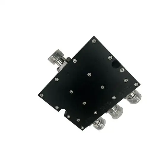 Hot Sale Telecom Parts 3500-6000MHz 15W Wilkinson 3 Way Power Splitter with N Female Conne