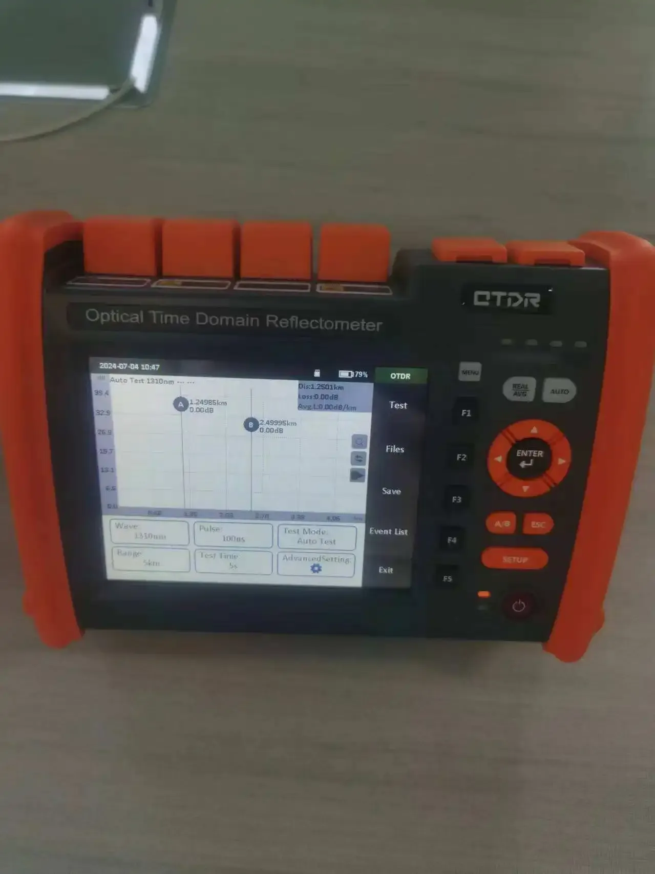 OTDR  NK5520 Multi Functional OTDR Fiber Optic Otdr  SM-OTDR-1310-1550nm-30/32dB