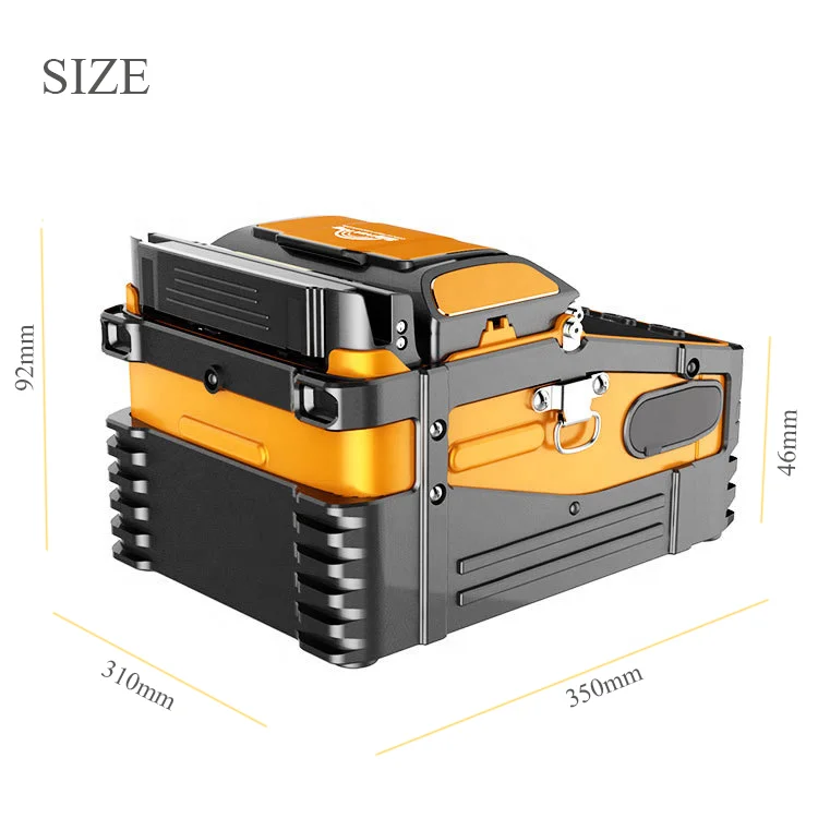Fiber Splicer AI-9 Splicing Six Motor Core Alignment Fiber Fusion Splicer Automatic FTTH Fiber Optical Welding Splicing Machine-boxintelecom