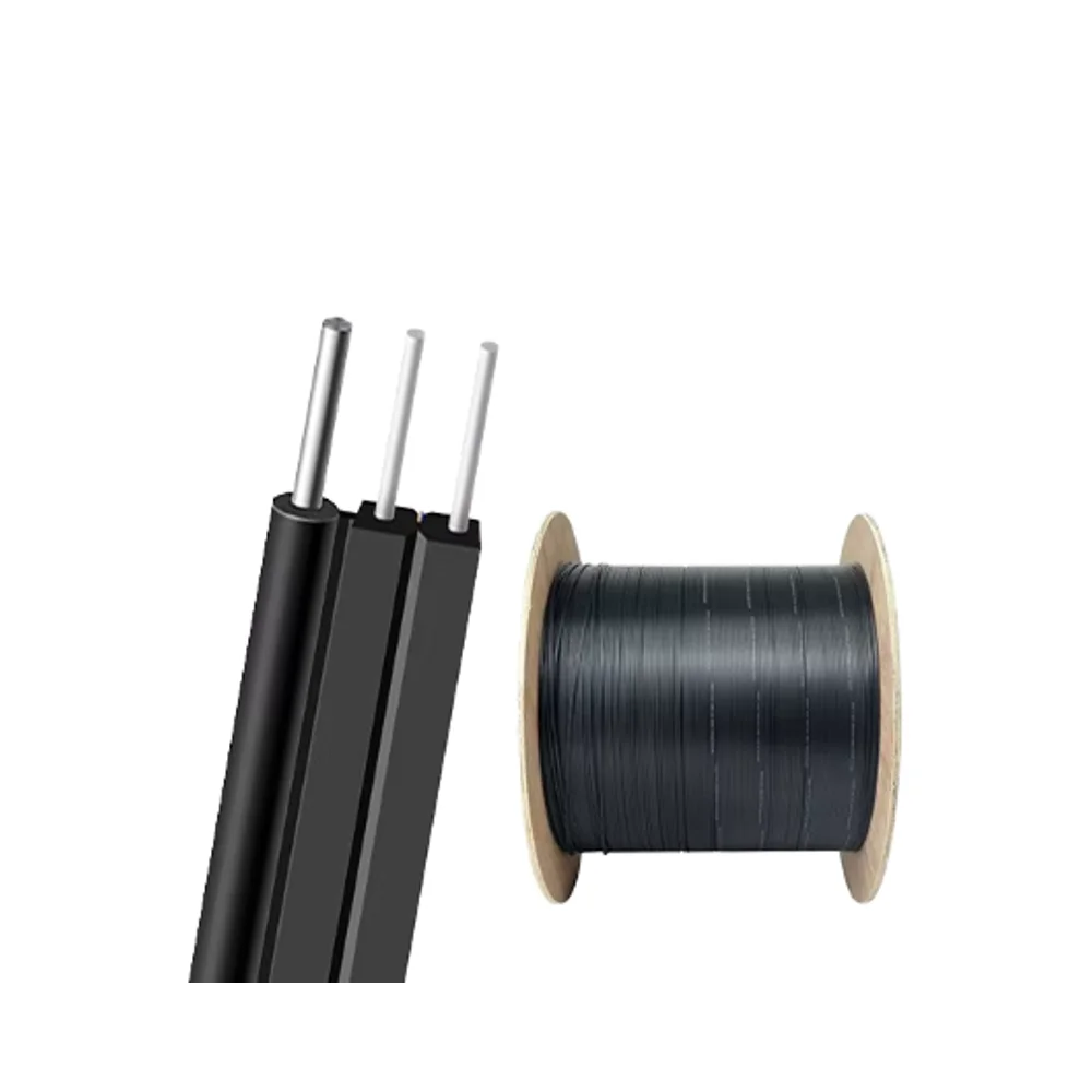 Surfiber Single Mode Outdoor Home Entry Fiber Optic Cable 1 Core Butterfly Design PVC Jacketed Patch Cord Communication FTTH-boxintelecom