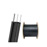 Single Mode Outdoor Home Entry Fiber Optic Cable 1 Core Butterfly Design PVC Jacketed Patc