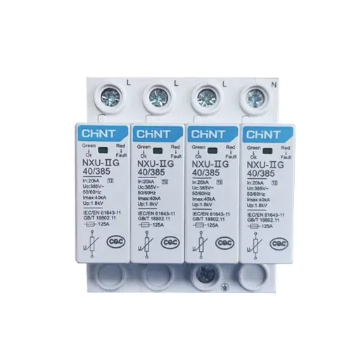 NXU-II Surge Protection Device G-65kA/275V-2P 2 Pole 275V AC Lightning Arrester DIN Rail M