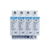 NXU-II Surge Protection Device 100kA/385V 4P 4 Pole 385V AC Lightning Arrester DIN Rail Mo