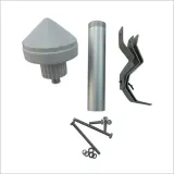 Hot Sale 38dBi RHCP 1575.42±5MHz 1561.098±5MHz Pole-Mountable GPS & BDS Antenna with N Fem