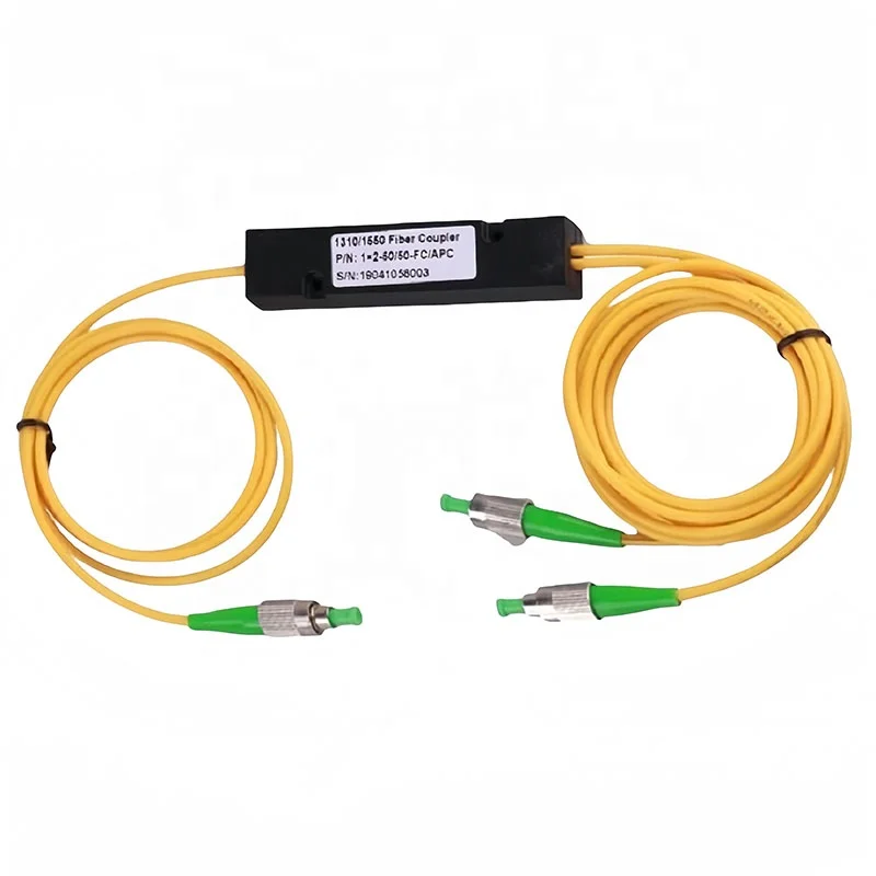 FTTH Steel Tube 1/2 FC/APC APC Connector 12 Singlemode Computer Communication Cable Sleeve Fiber Optic PLC Splitter Coupler-boxintelecom