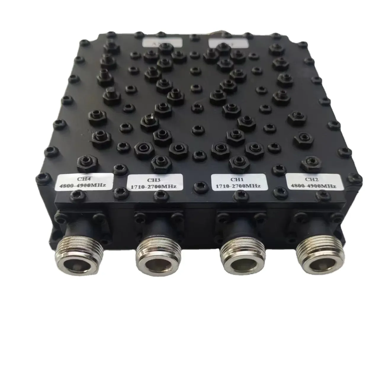boxin Hot Sale 1710-3800MHz Low PIM RF Combiner Diplexer VHF With N-F For IBS DAS