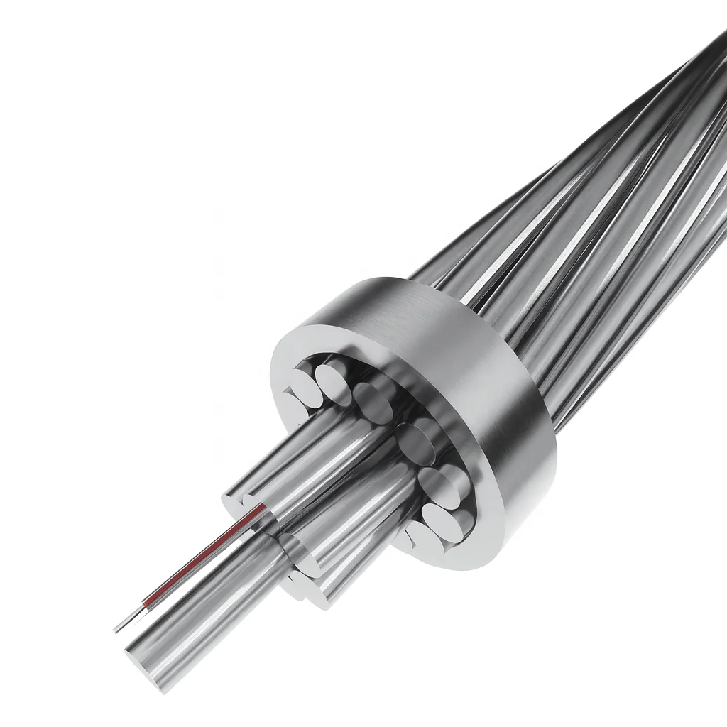 Stranded Stainless Steel Loose Tube OPGW Cable| Optical Ground Wire for Power Transmission