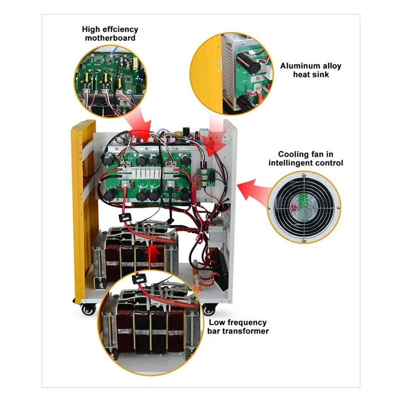 Off Grid Split Phase Inverter Power  110v/120v  0.7KW 1KW 1.5kw 2kw 3kw Inverters Use 24v 48v Battery Mppt Controller-boxintelecom