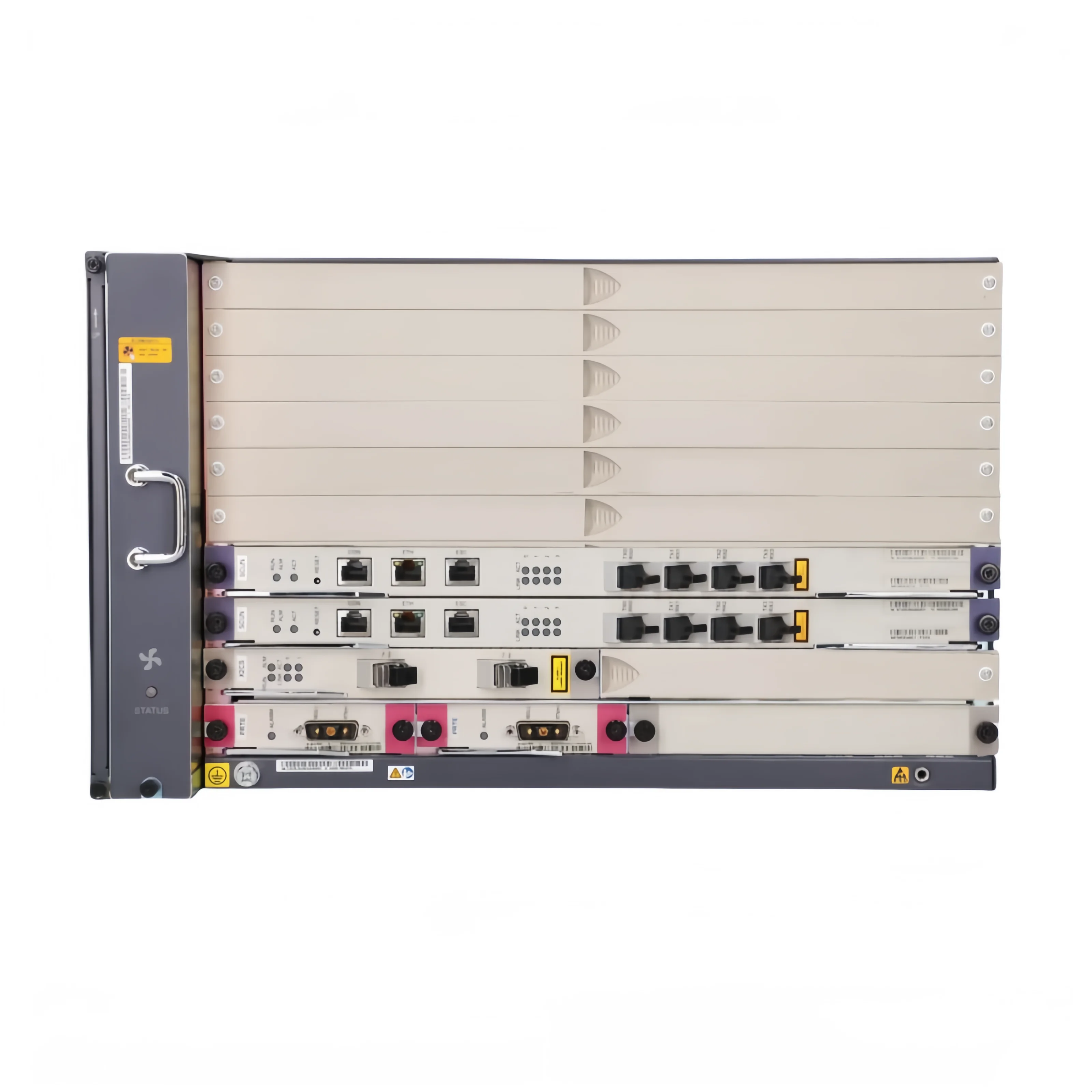 FTTH 19 Inch GPFD 16ports Optical Line Terminal OLT SmartAX MA5683T GPON 2x H801 SCUN 2x H805 GICF 2x PRTE C+ Blue Muchen/OEM-boxintelecom