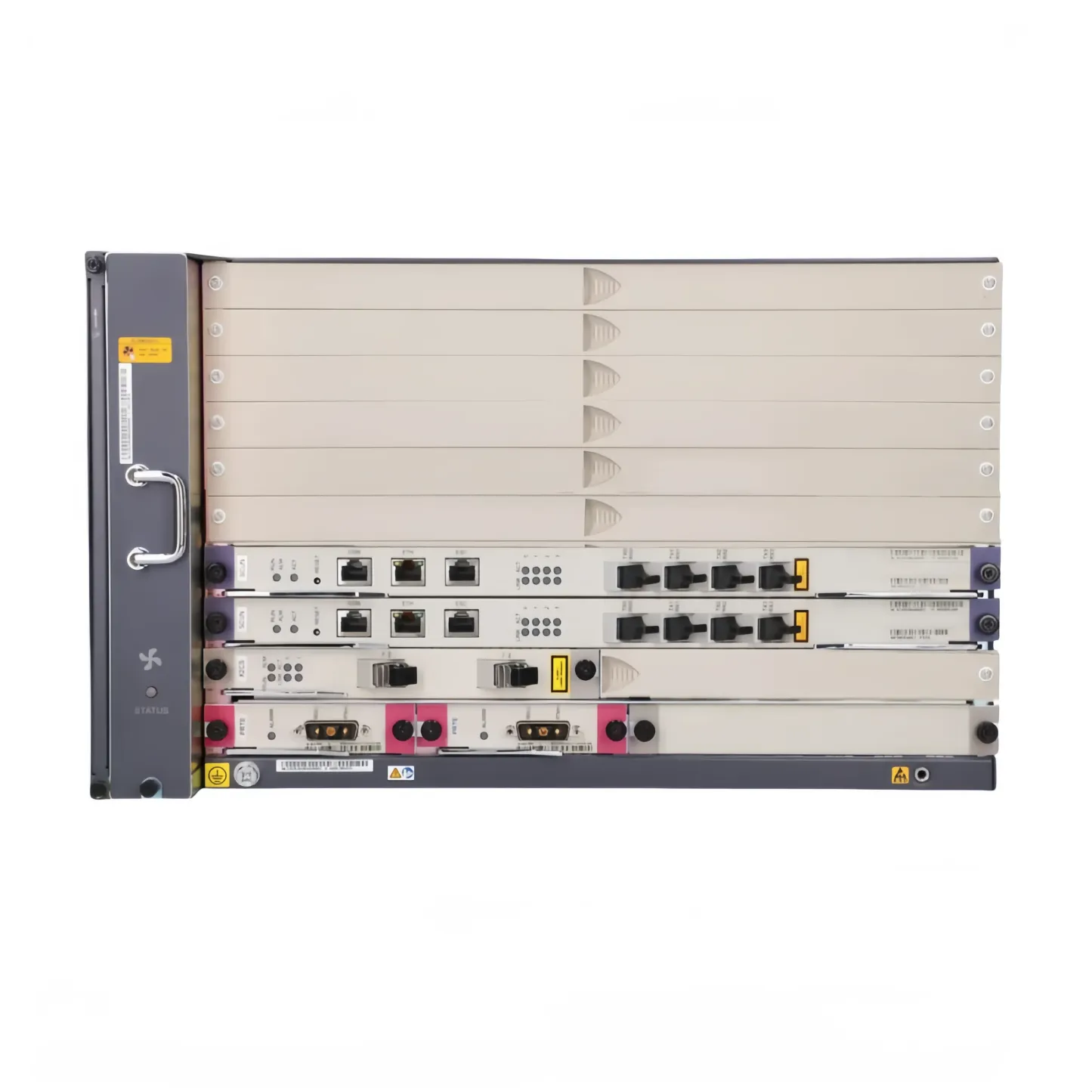 FTTH 19 Inch GPFD 16ports Optical Line Terminal OLT SmartAX MA5683T GPON 2x H801 SCUN 2x H805 GICF 2x PRTE C+ Blue Muchen/OEM-boxintelecom
