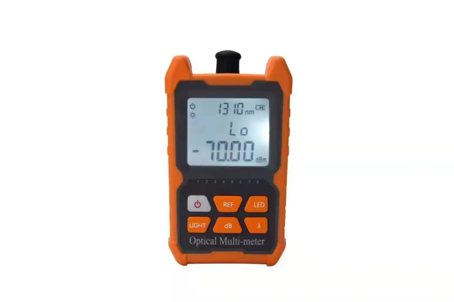 Compact Hand-Held Optical Fiber Power Meter for Professionals 3 in 1 Optical Power Meter V