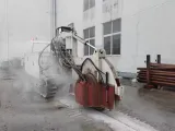 Road Cutter Micro Trencher for Fiber Optic Cable Blowing System| Mini Trenching Machine fo