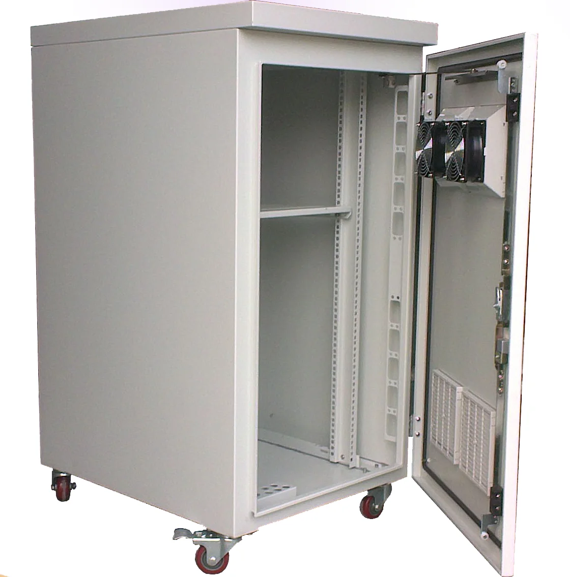 Outdoor Telecom Cabinet Fan Cooling Telecom Cabinet  Protection Level IP54-boxintelecom