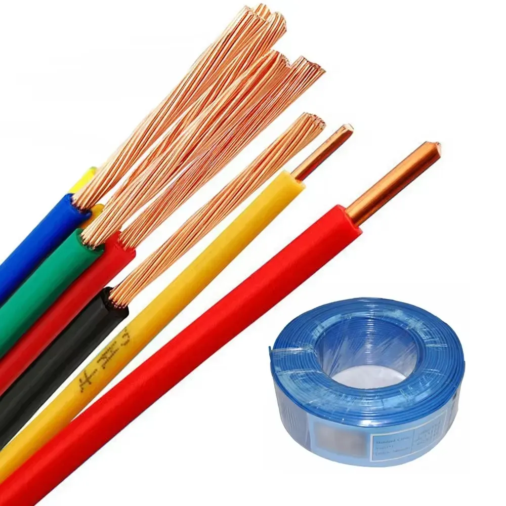 Good Quality 450/750V Wire BV/BVR/RV Cable Copper Conductor 1.5/2.5/4/6mm2 Electrical Cable-boxintelecom
