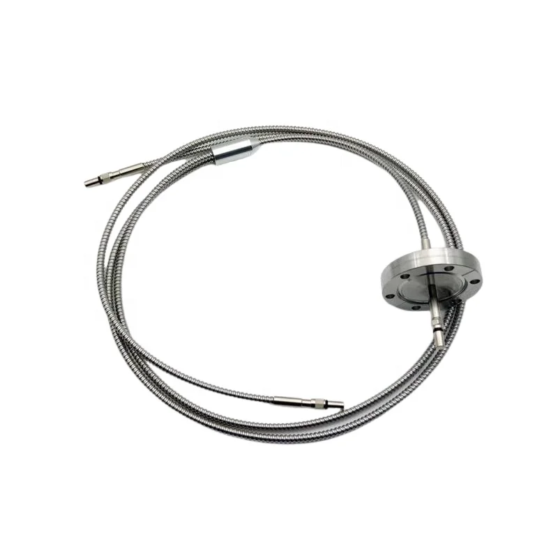 VFT Fiber Optic Vacuum Feedthrough Flange SM/MM/PM Optical Fiber Vacuum Flange (Model SURS