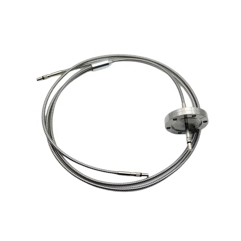 VFT Fiber Optic Vacuum Feedthrough Flange SM/MM/PM Optical Fiber Vacuum Flange (Model SURS