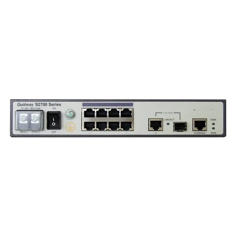 S2700-9TP-EI-DC 02352347 HW S2700 series 8 port 10GE SFP network switch 0