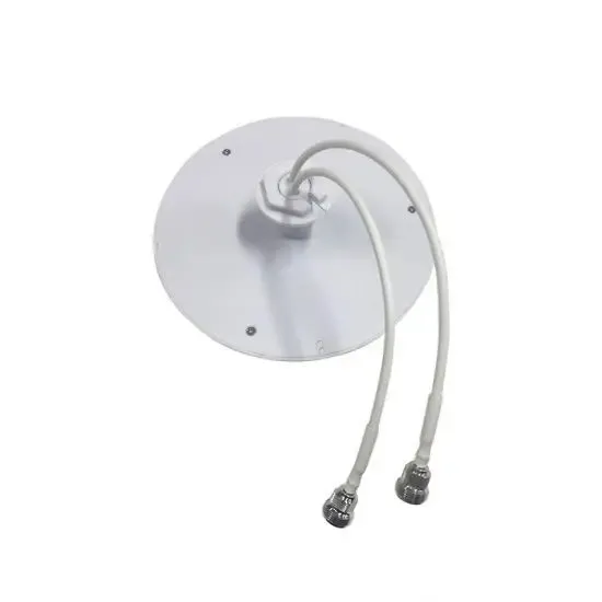 Indoor Omni Ceiling Antenna 698-2700MHz 2*2 MIMO Omni Antenna with Low PIM -150dBc N Type