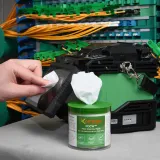 Qingdao APT FOCW  Fiber Optic Cleaning Wipes Fiber Optic Cleaning Stickler  Dust Free Pape