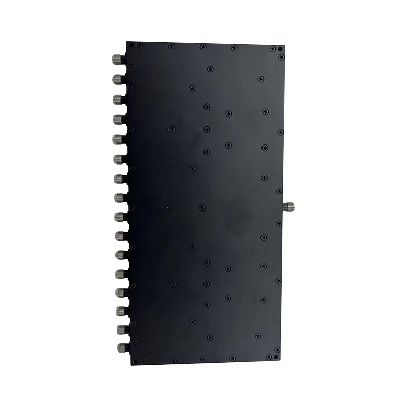 0.5-7.5GHz 16way Wilkinson Rf Power Splitter Divider with Smaf Connectors