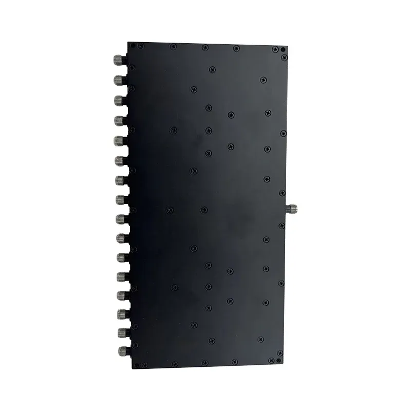 0.5-7.5GHz 16way Wilkinson Rf Power Splitter Divider with Smaf Connectors