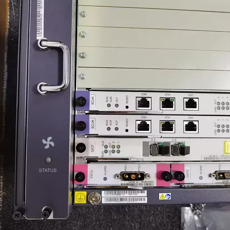 Original New Ftth MA5683T Fiber Optical Gpon OLT HUA-WEI MA5683T 8 Port Gpon Card GPBH SFP C++ Uplink X2CS-boxintelecom