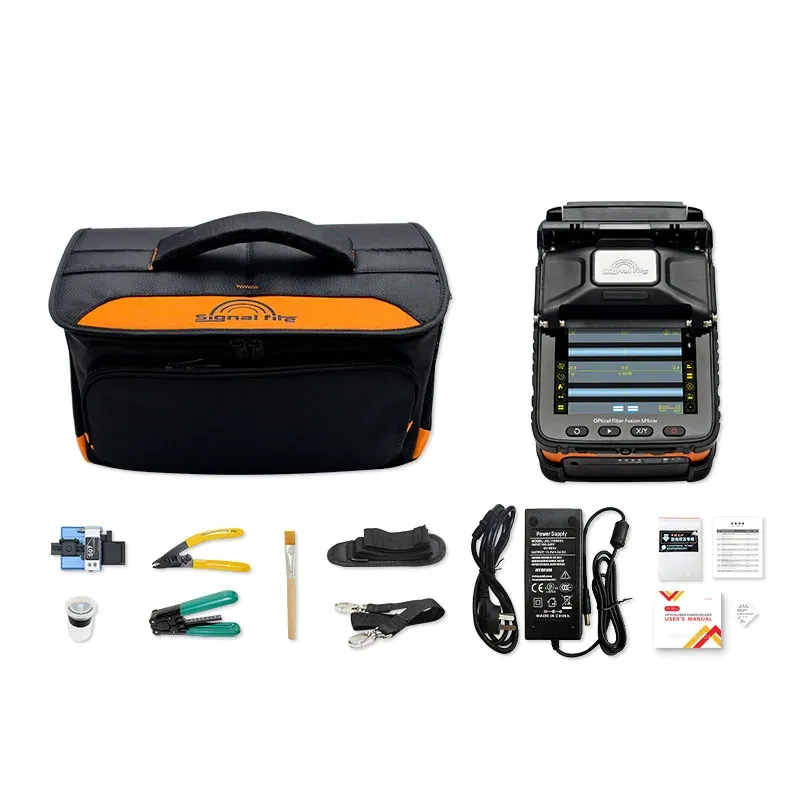 Signalfire Ai-5 Pro fusion Splicer Splicing Machine 6 Motors Core Alignment for FTTH Optic