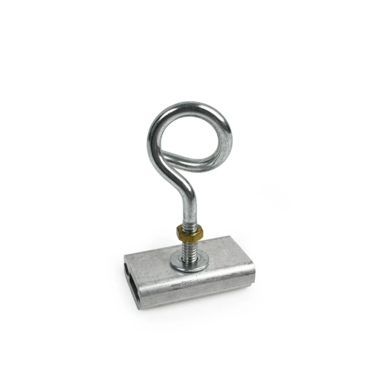 Hot Dip Galvanized Fiber Optic Metal Cable Hook Overhead Power Line Hardware C Type Alumin